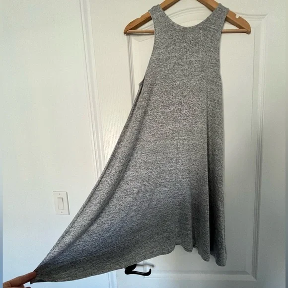 WILFRED FREE MARLED HEATHER GREY DRESS - Picture 2 of 6